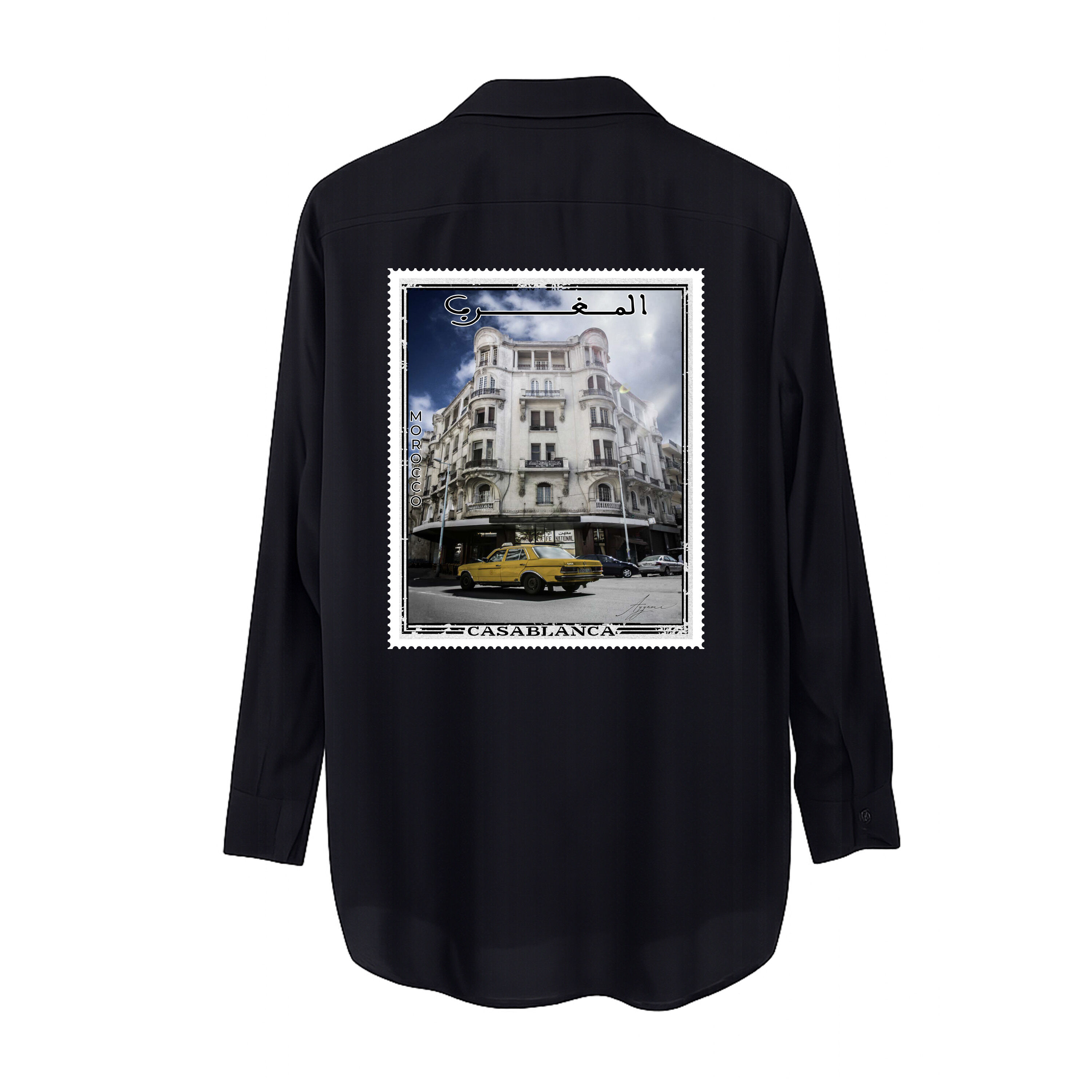 Chemise Taille Standard Noir