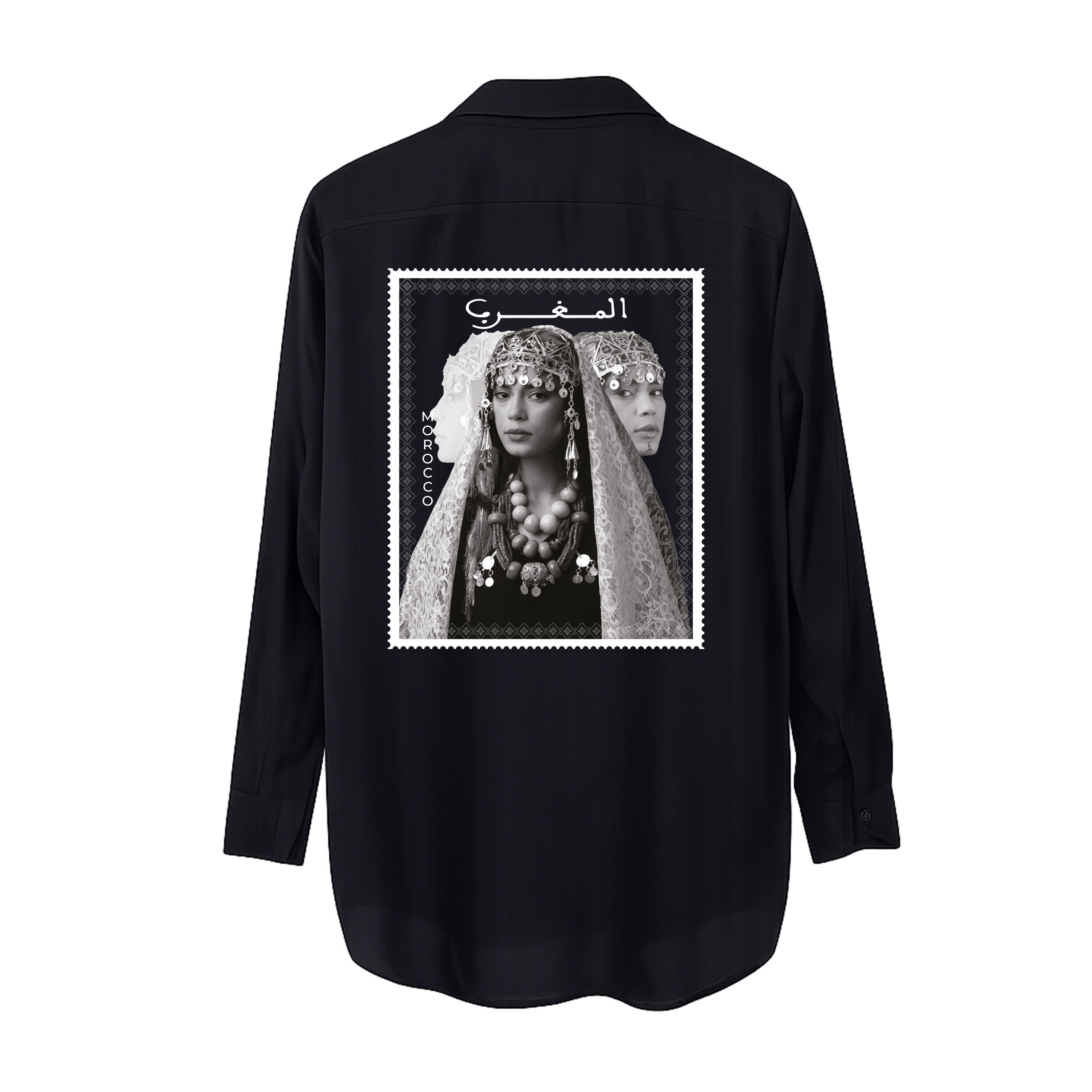 Chemise Taille Standard Noir