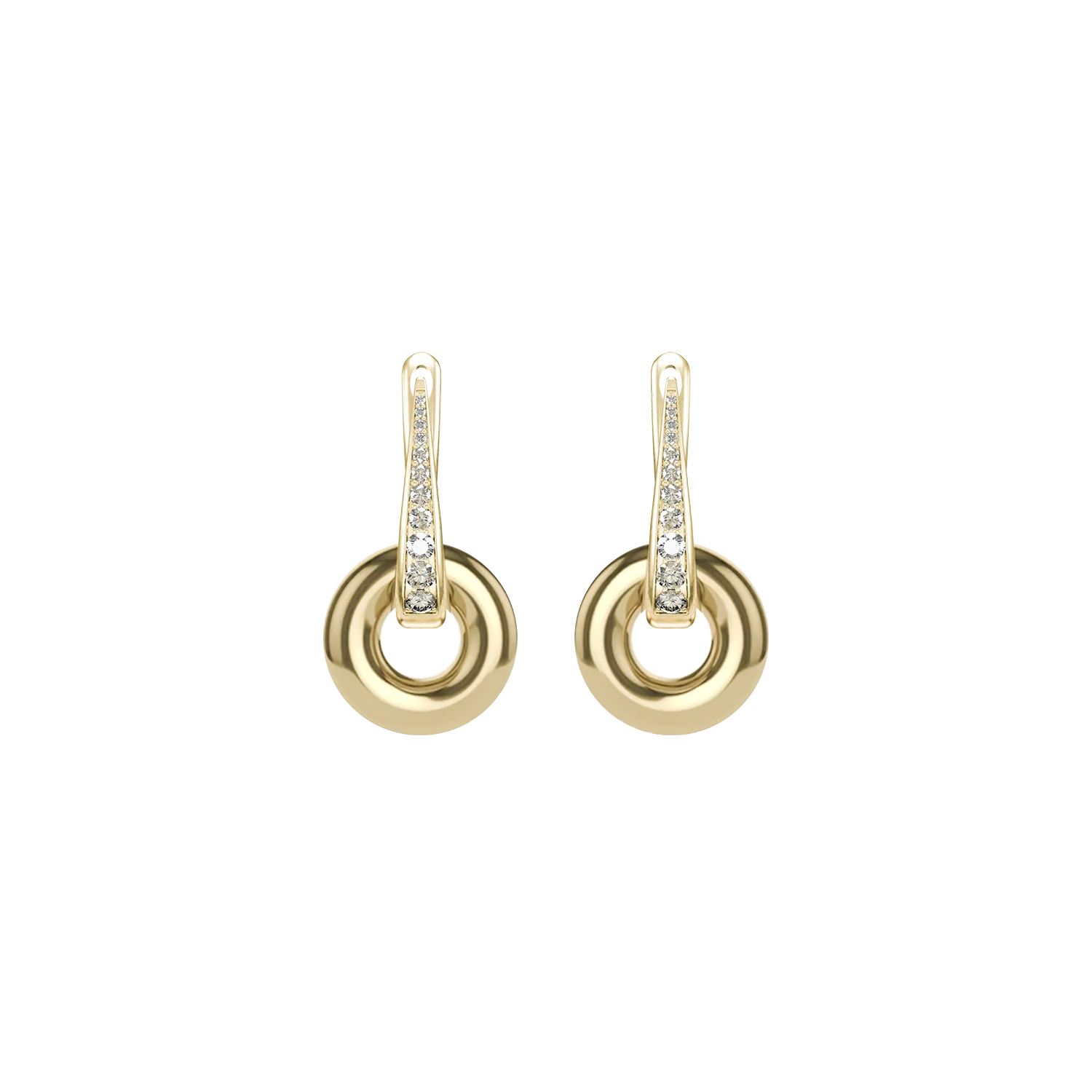 Boucles Doreilles Golden Soho