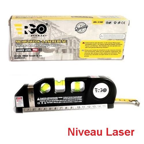 Niveau Laser Pro 3 Modes, Niveau À Bulle Et Ruban // Laser Levelpro3