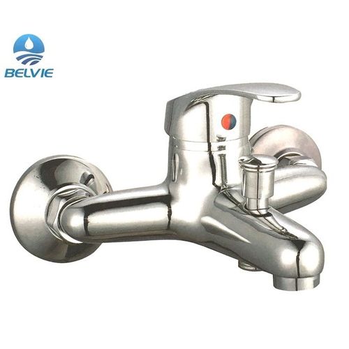 Mitigeur Salle De Bain Chromé + Douchette // Sdb Baignoire Robinet Mélangeur