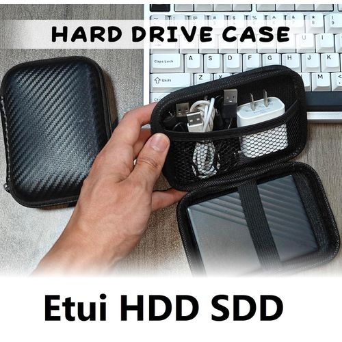Étui De Protection Hdd Sdd Power Bank – Pochette De Rangement Portable