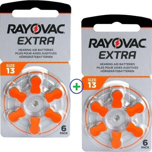 Rayovac 12 Batterie Appareil Aide Auditive Extra Hearing Aid Prothése Doreille Pile S13