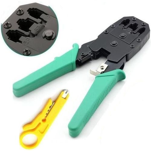 Testeur De Câble Réseau Rj11/rj45 Cat5/6 Pk65h + Pince À Sertir Lan thumbnail 3