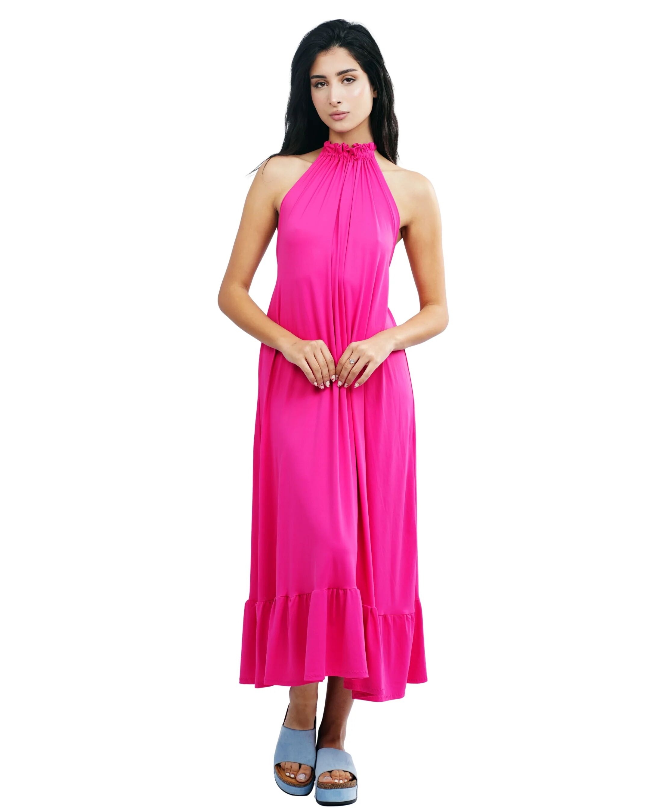 Halterneck Maxi Dress