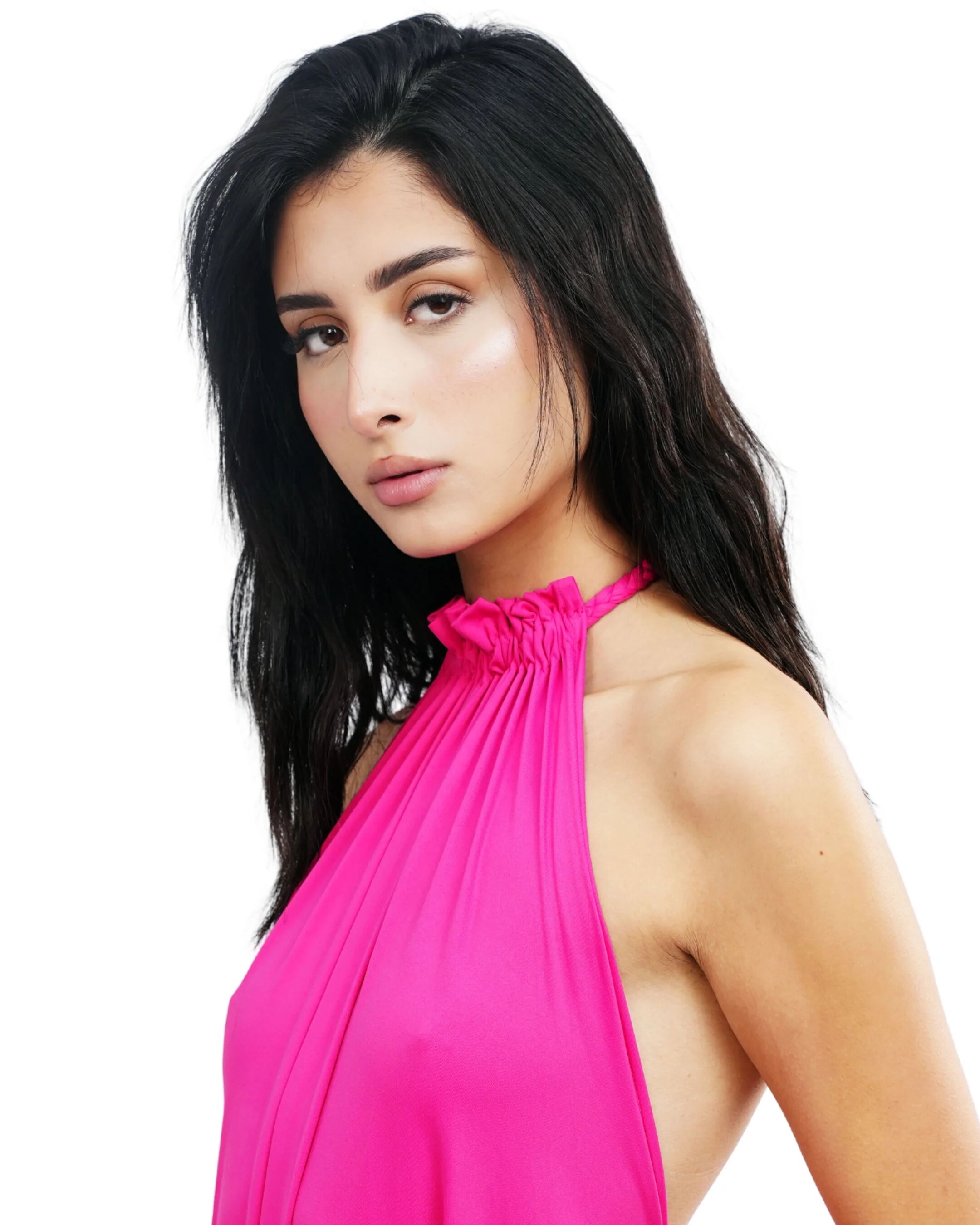 Halterneck Maxi Dress thumbnail 4