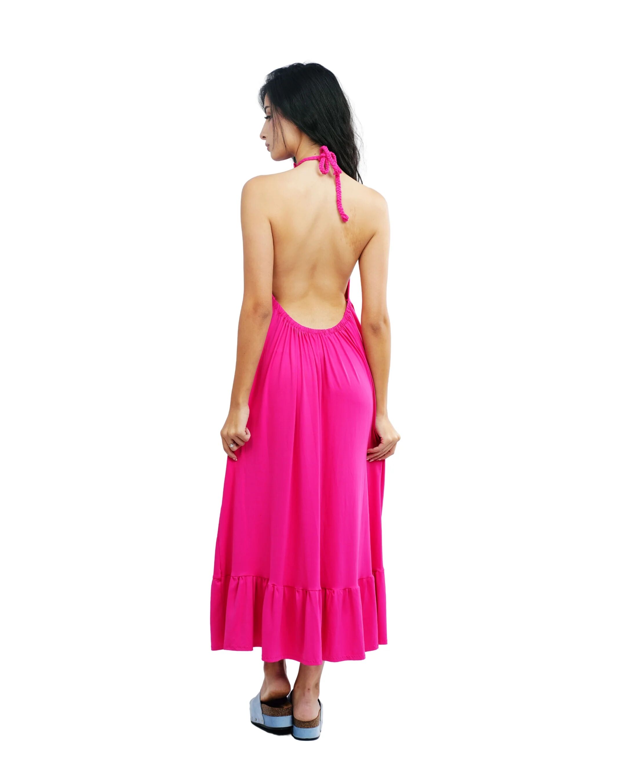 Halterneck Maxi Dress thumbnail 3