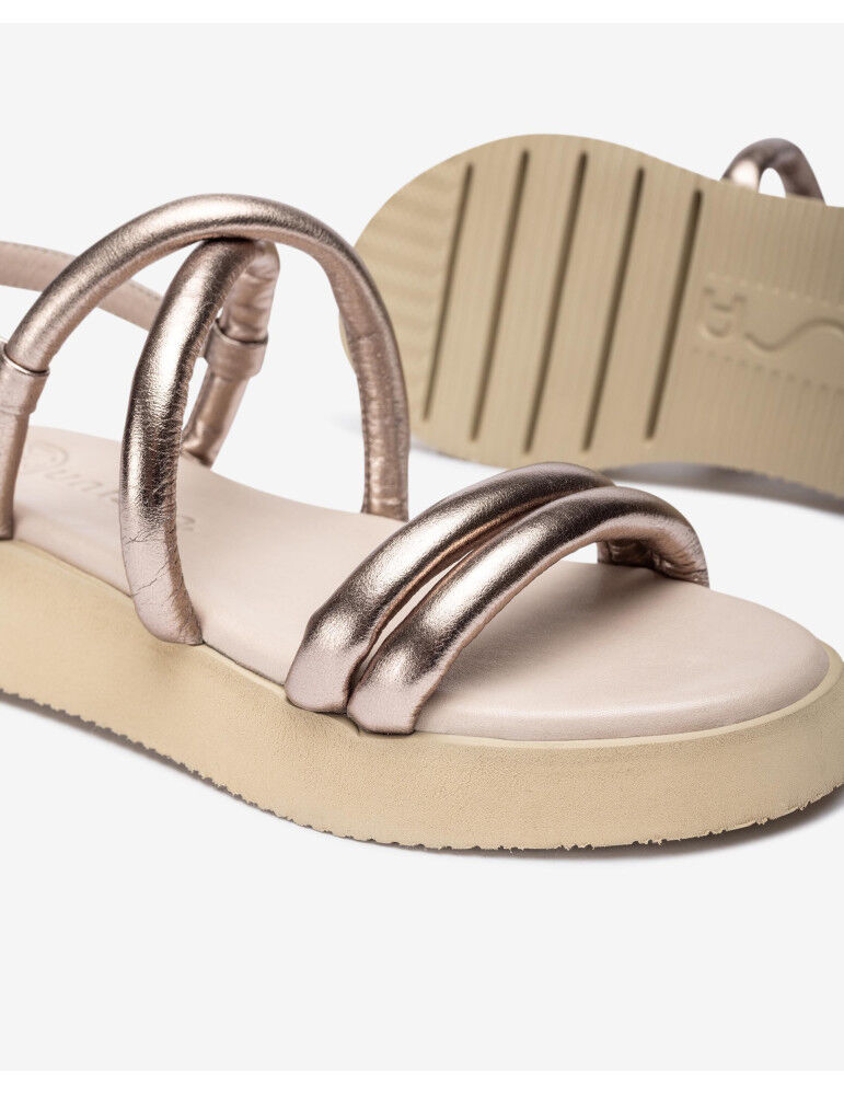 Sandale À Brides Rembourrées En Cuir thumbnail 4