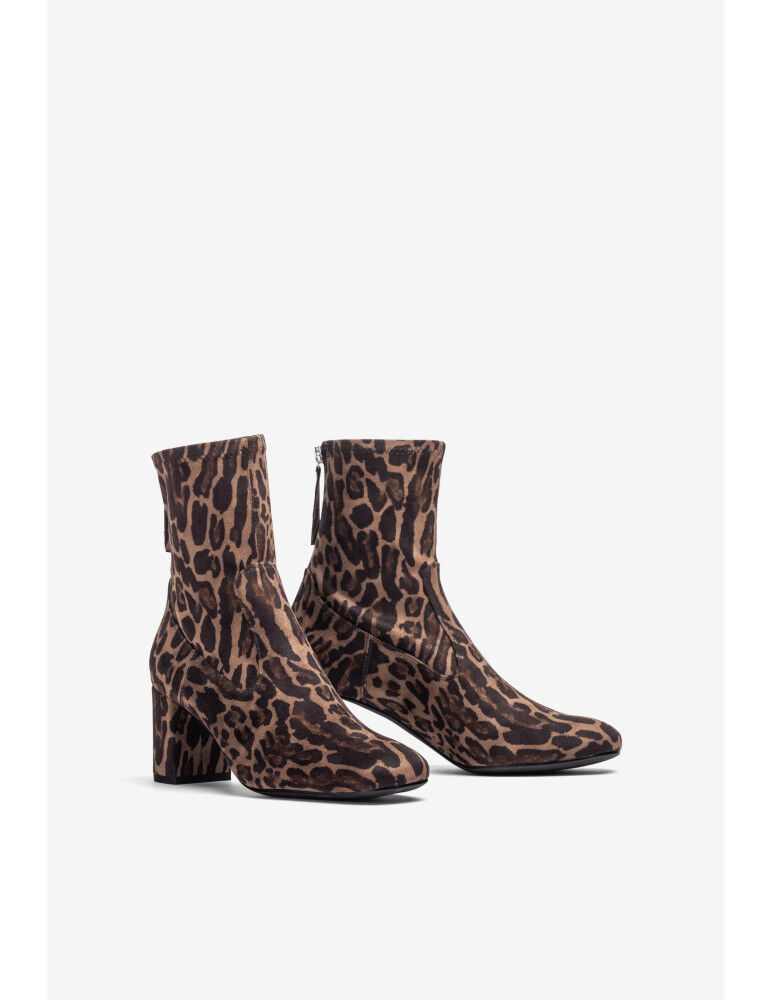 Bottines Imprimé Leopard