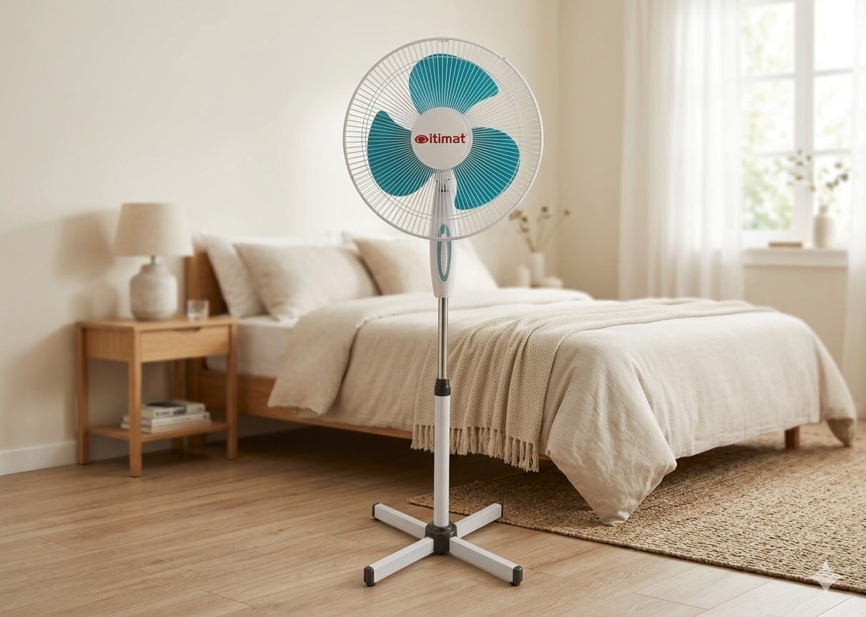 Ventilateur sur Pied 16" IT-FI 6050 – 38W – 3 Vitesses