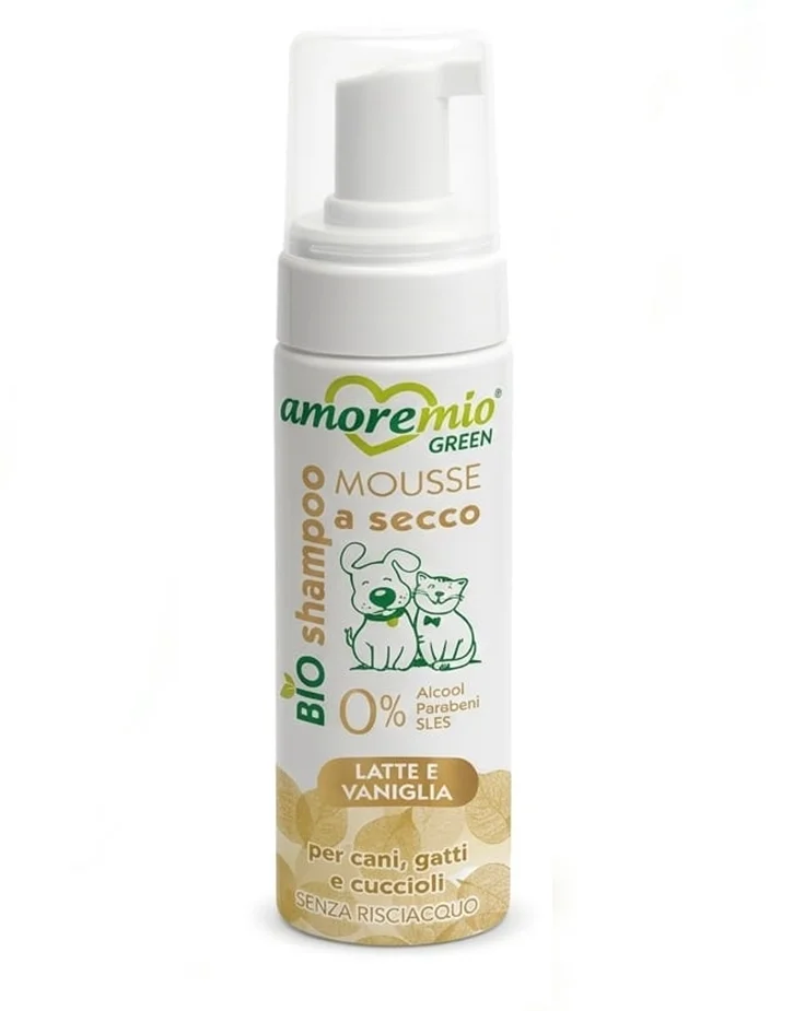 Shampoing Sec Latte E Vaniglia
