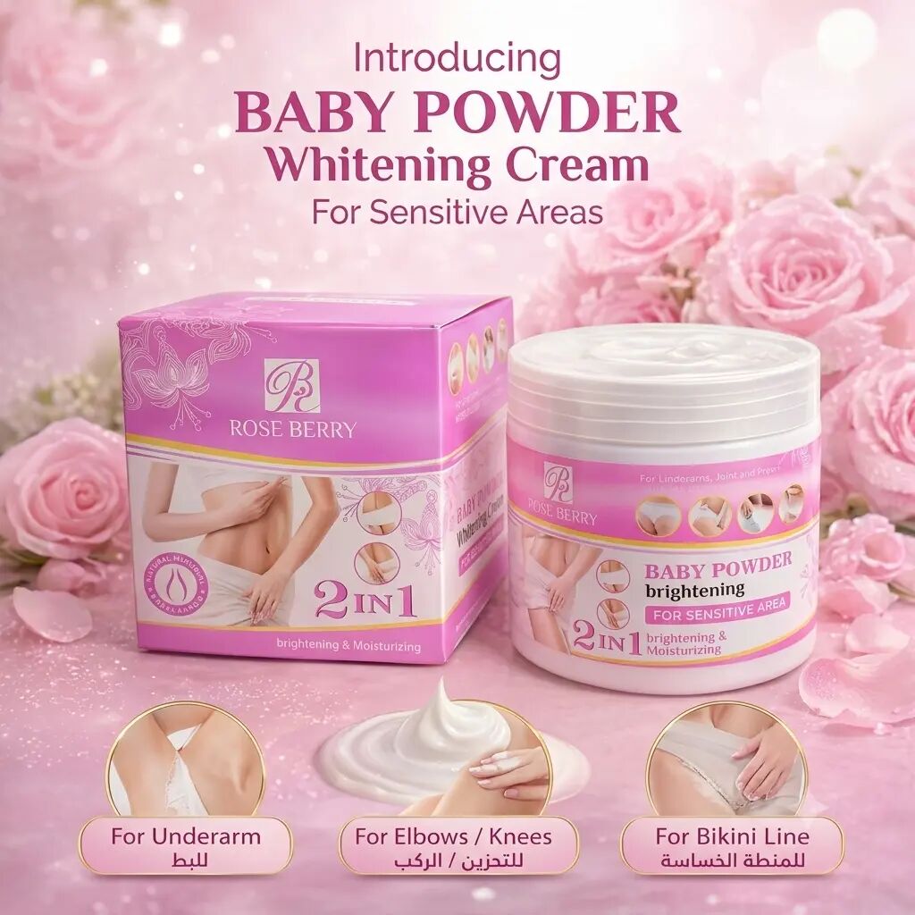 Crème Éclaircissante 2en1 Poudre - Soin Visage