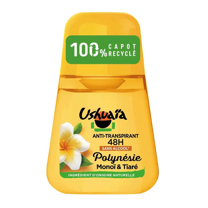 Déodorant Bille Soin Polynésie Huile De Monoï & Fleur De Tiare Efficacité 48h