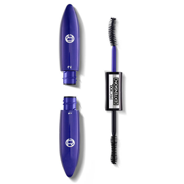 Mascara Pro Xxl Extension Noir 12 Ml – Effet Extension De Cils, Double Brosse, Longue Tenue
