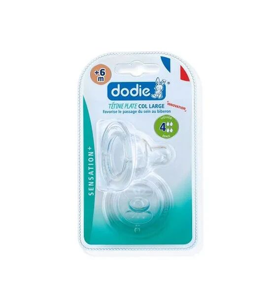 Tétine Ini+ Anti Colique D4 +6m Liquide Epais X2