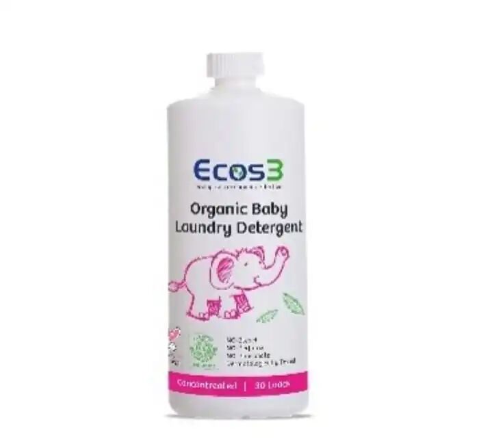 Baby Liquide Lessive Ecos3 Concentree 30 Lavages 100% Naturel 1050ml 3507