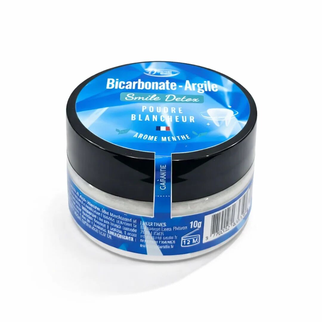 Blancheur Poudre Pot Bicarbonate-argile