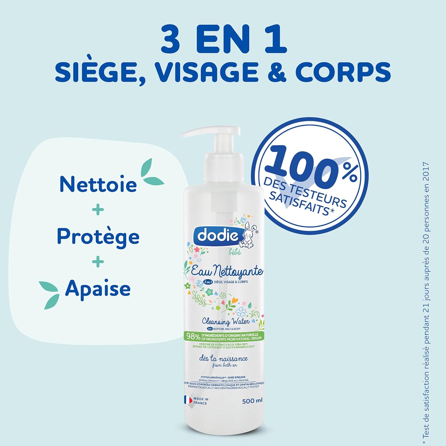 Eau Nettoyante 3 En 1 Fl Pompe 5425