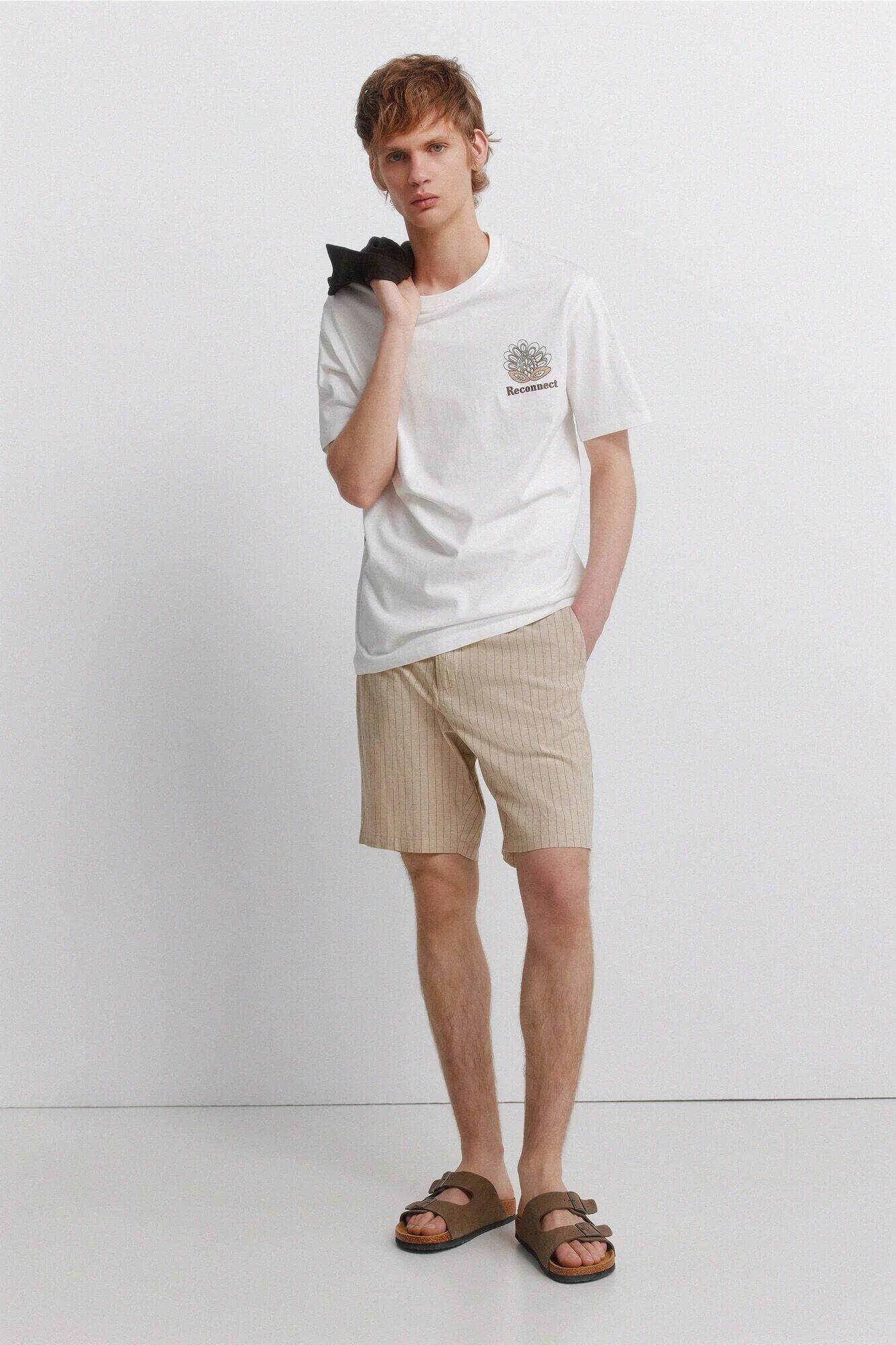 Chemise Chambray Manches Courtes À Patch Indiana thumbnail 3
