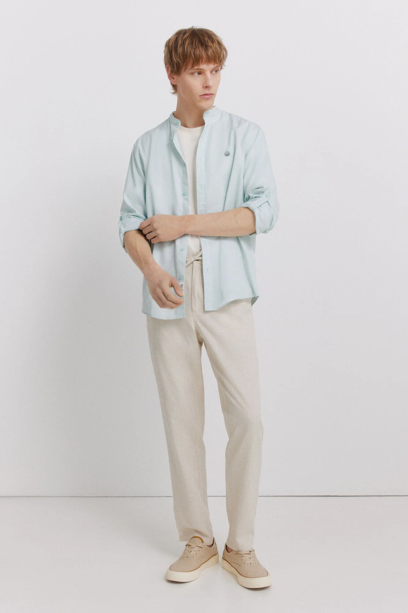 Chemise Col Mao Tardeo