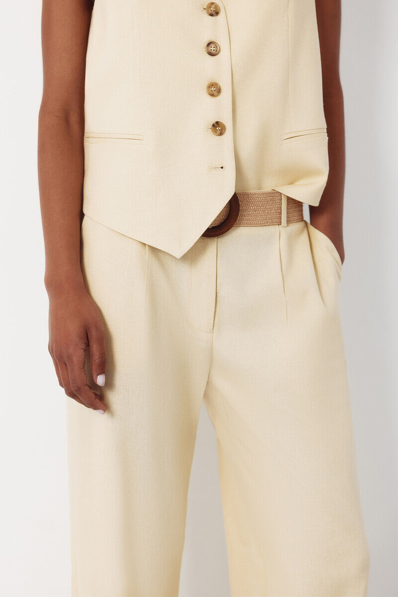 Pantalon Fluide En Lin
