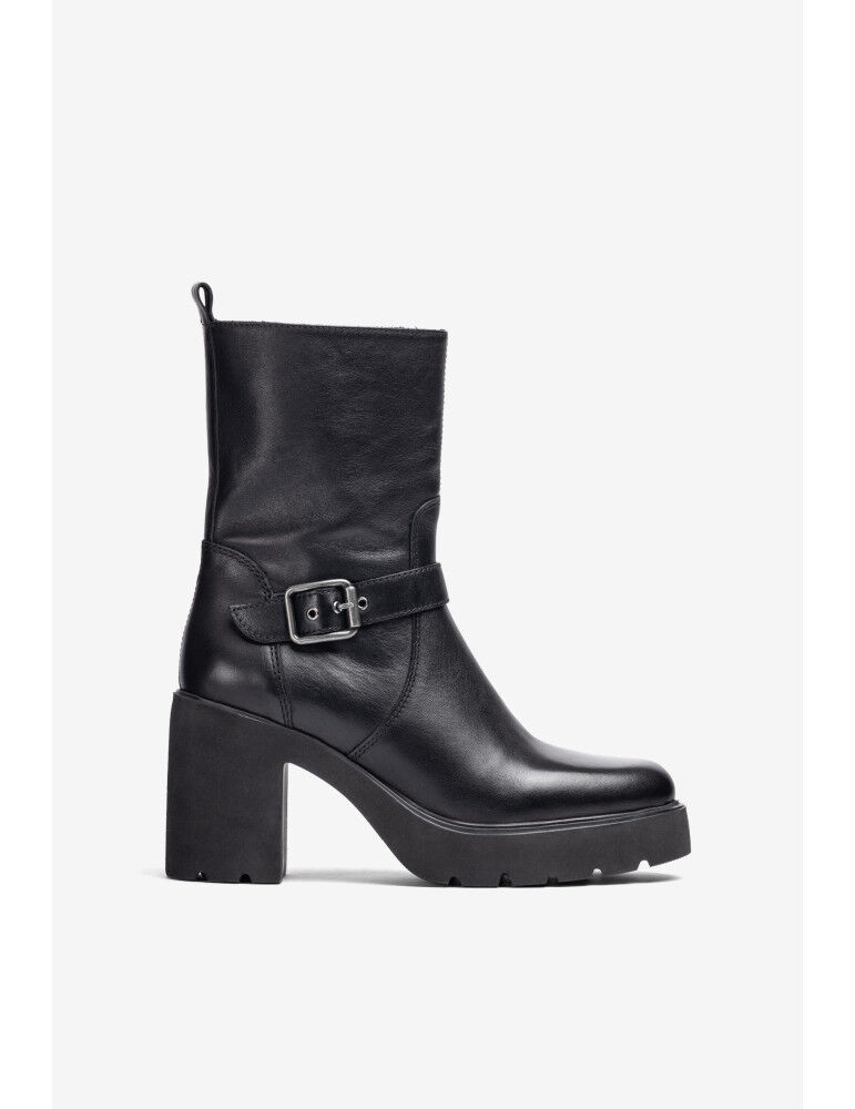 Bottines Superlight À Talon Et Plateforme En Cuir