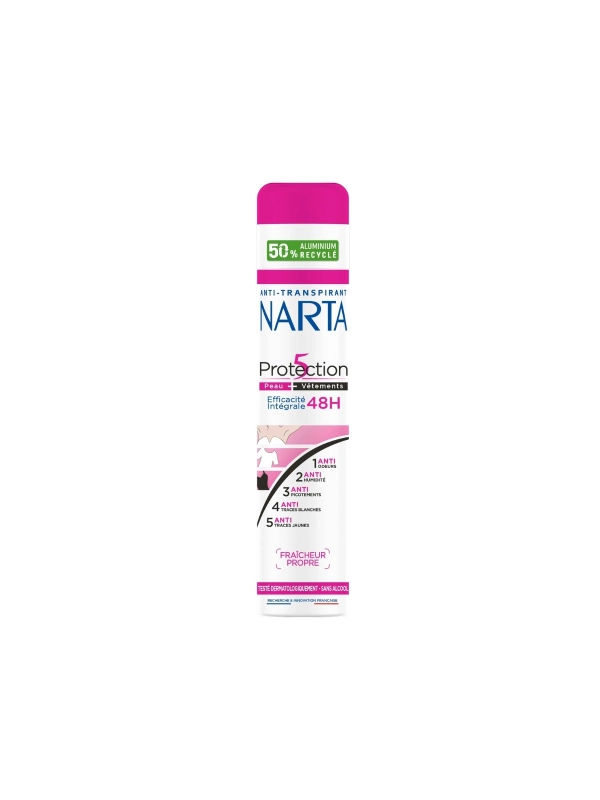 Déodorant Protection 5 Peau + Vêtements 48h Fraicheur Propre
