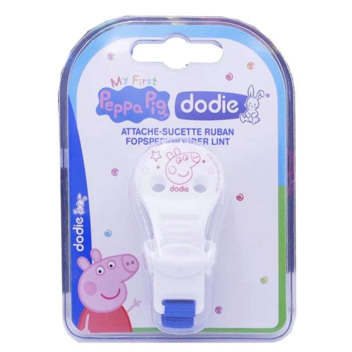 Attache Sucette Ruban Peppa  