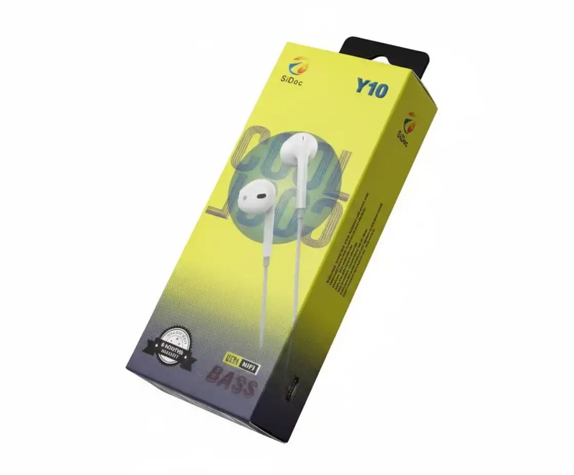 Écouteurs 3.5mm Y10 – Son Clair Avec Prise Jack Universelle