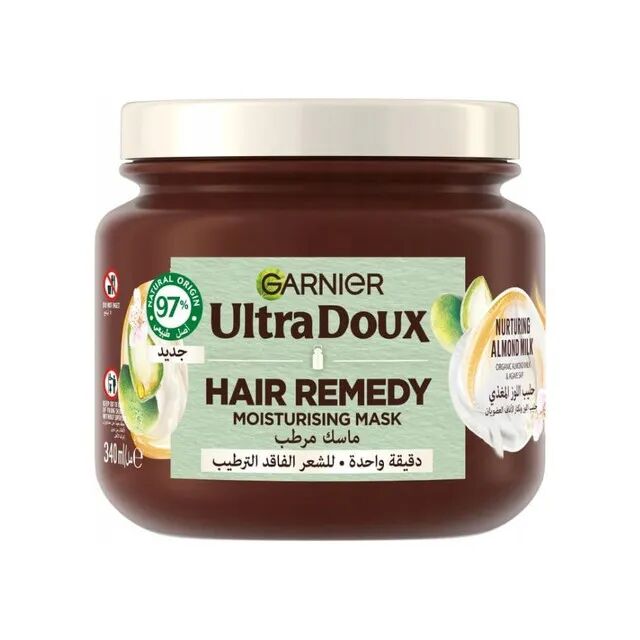  Ultra Doux – Masque Remède Hydratation Intense au Lait d'Amande Nourricier 