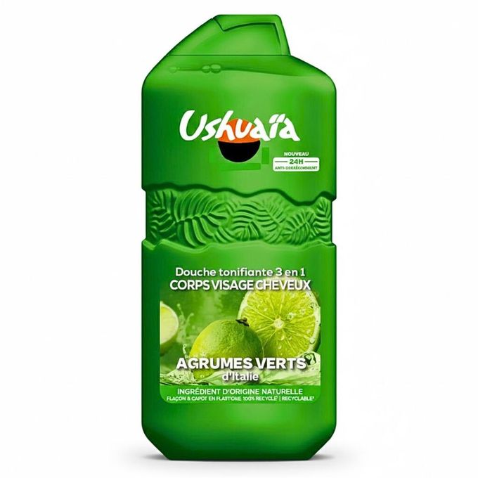 Douche Tonifiante 3en1 Agrumes Verts