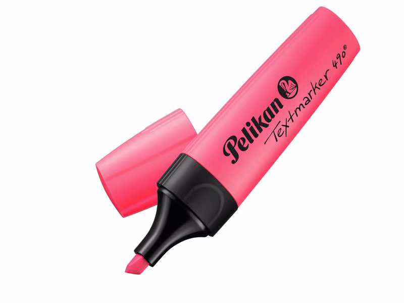 Surligneur Fluorescent Rose Pelikan