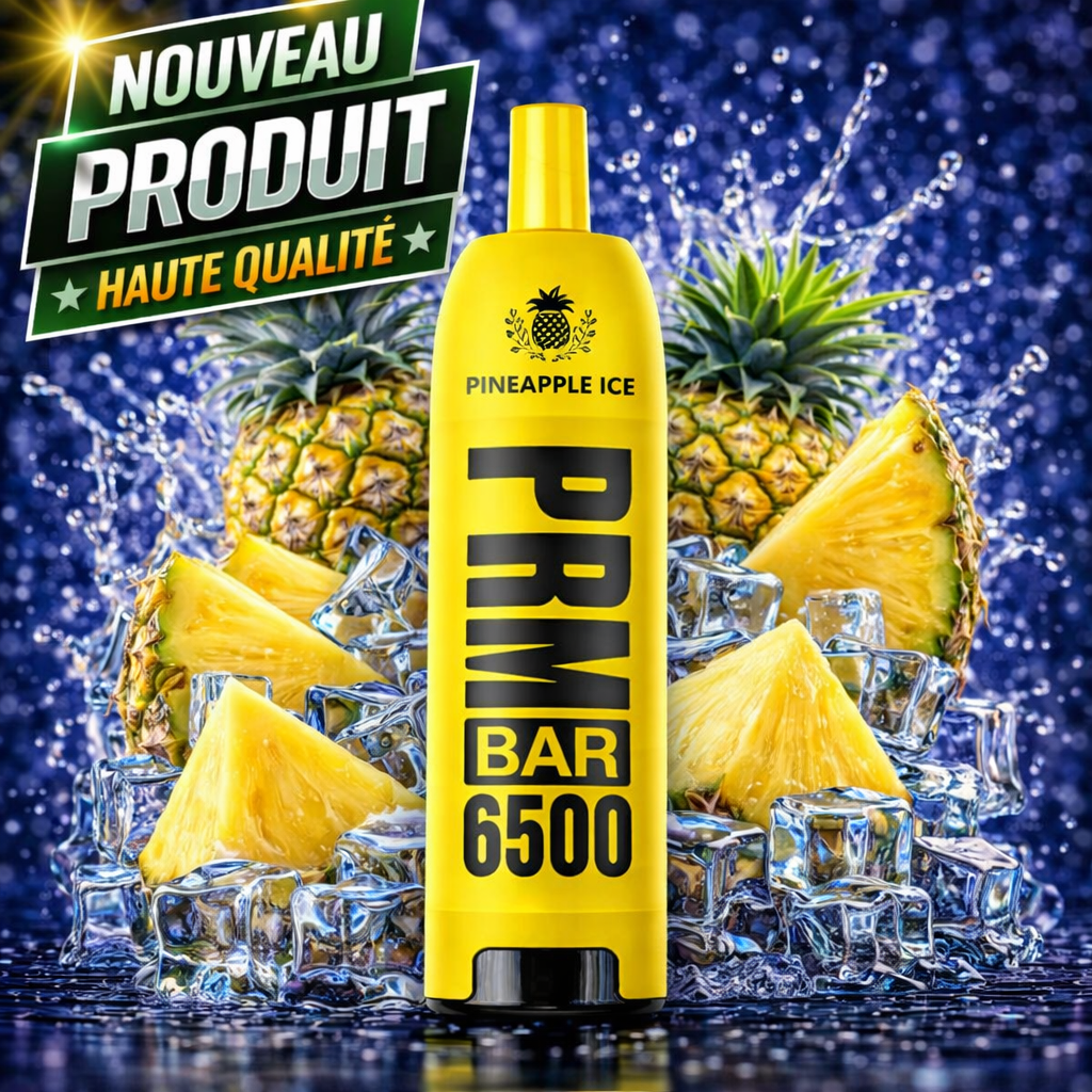Pineapple Ice 6500 Puffs 5% Nic