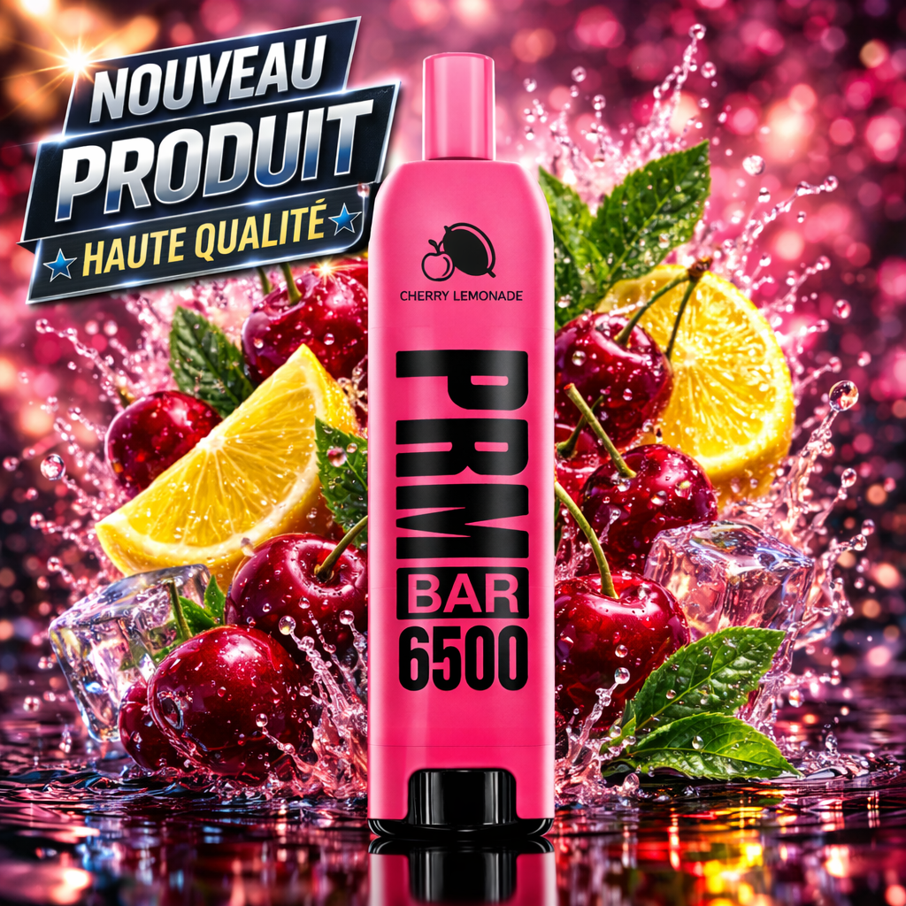Cherry Lemonade 6500 Puffs 5% Nic