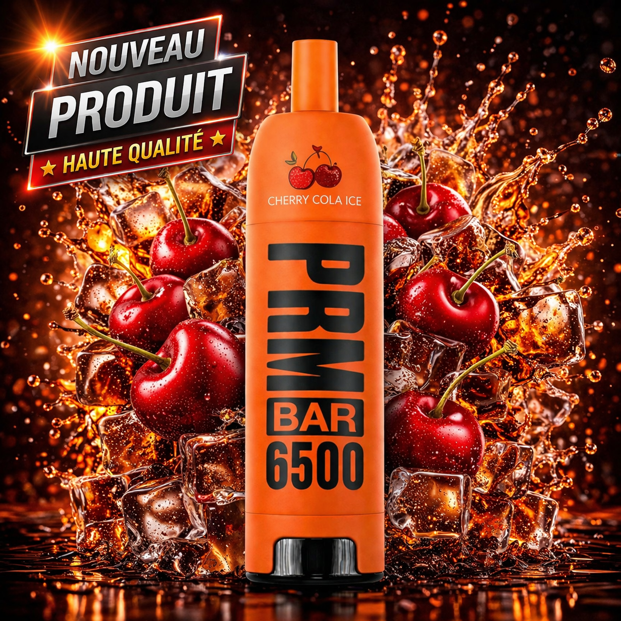 Cherry Cola Ice 6500 Puffs 5% Nic