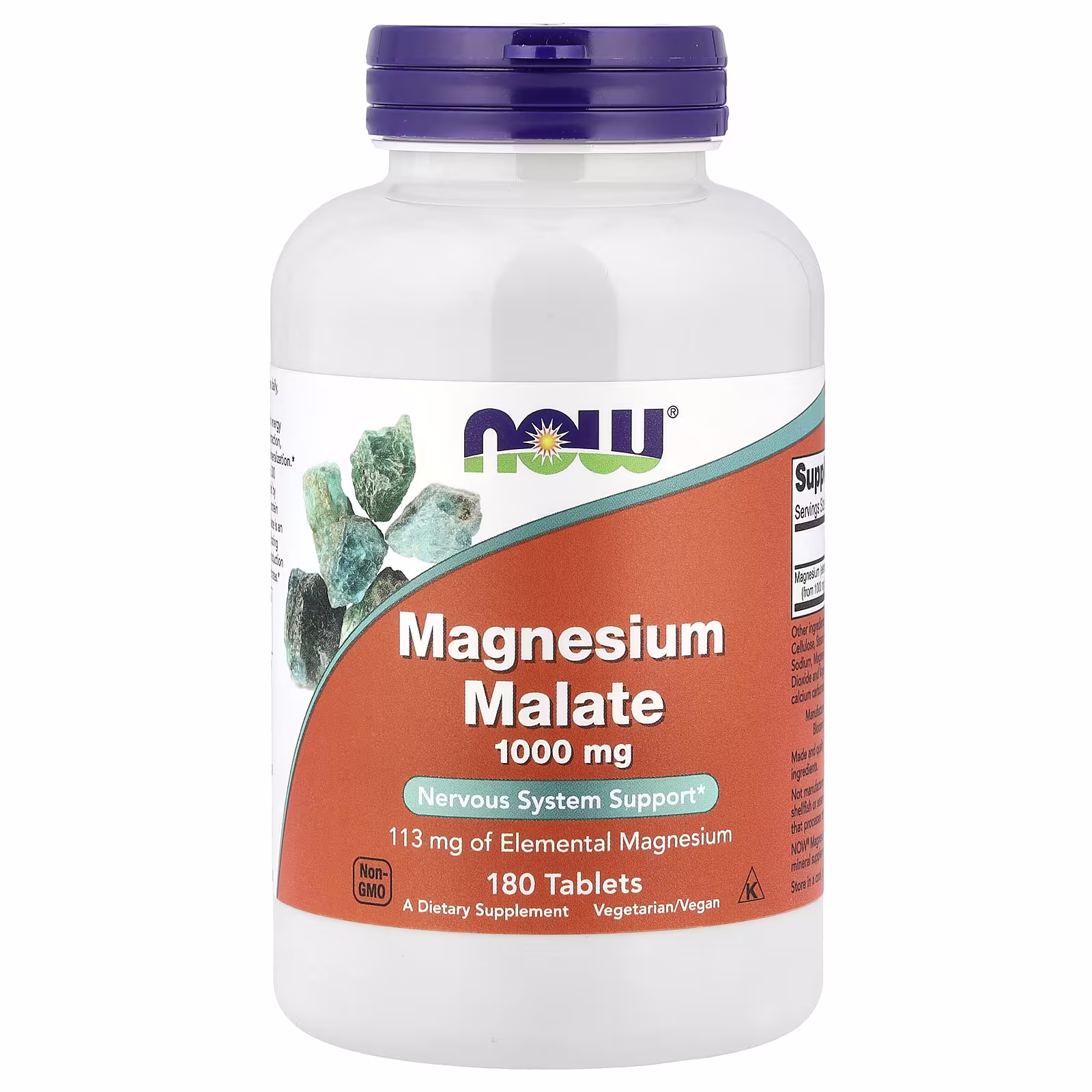 Magnesium Malate 1000 Mg – 180 Tablets