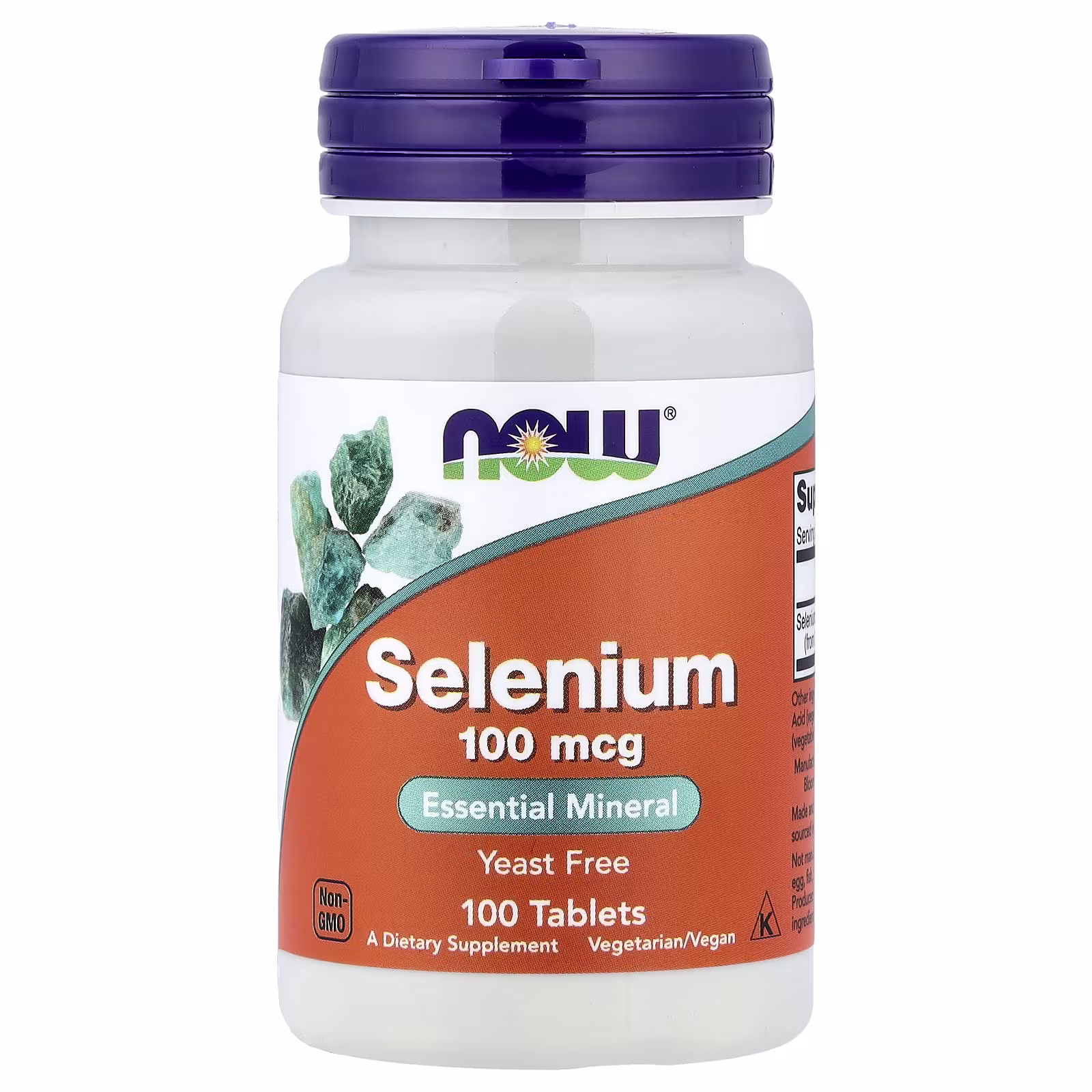 Selenium, 100 Mcg, 100 Tablets