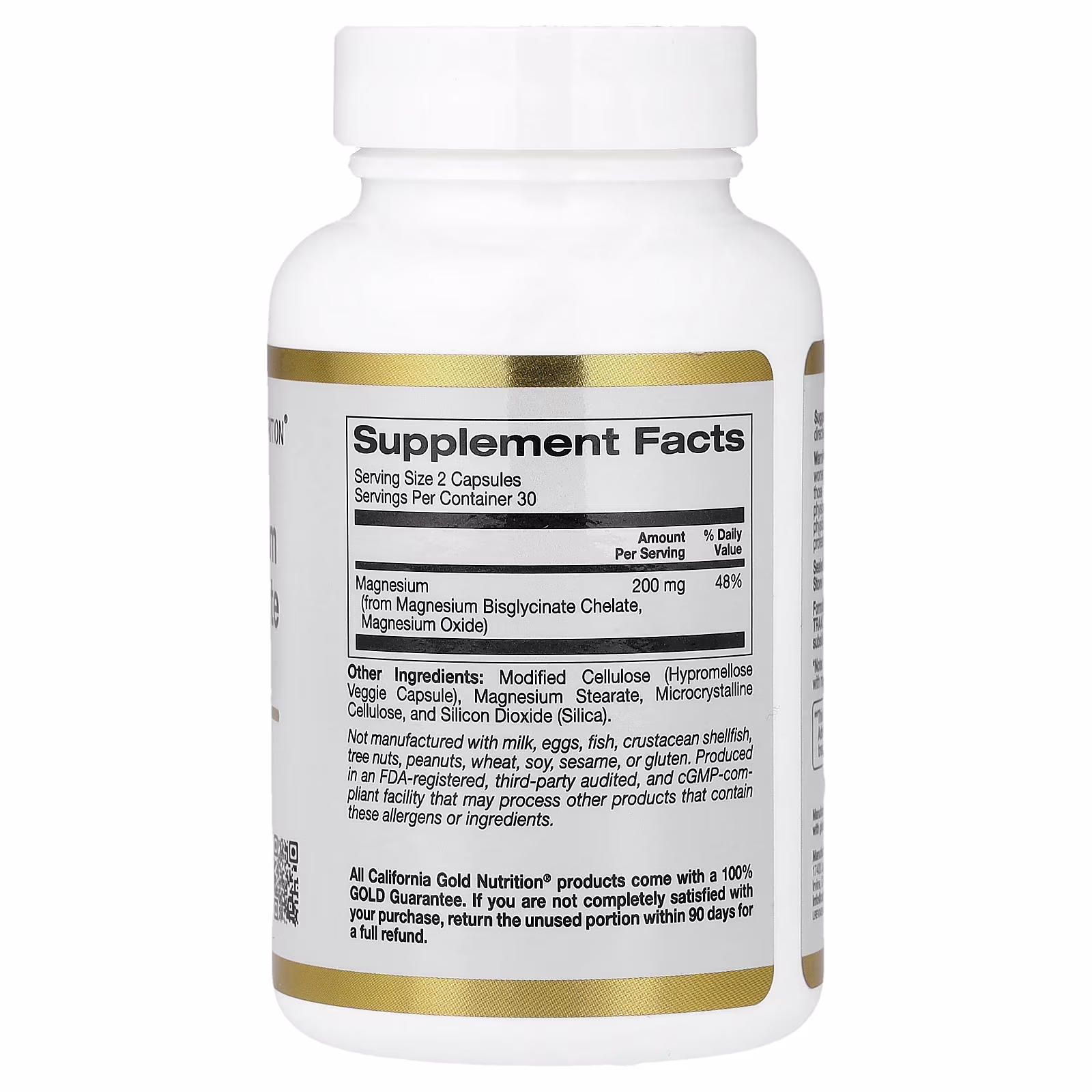 Magnesium Bisglycinate Chelate, Albion Traacs®, 60 Veggie Capsules (100 Mg Per Capsule)