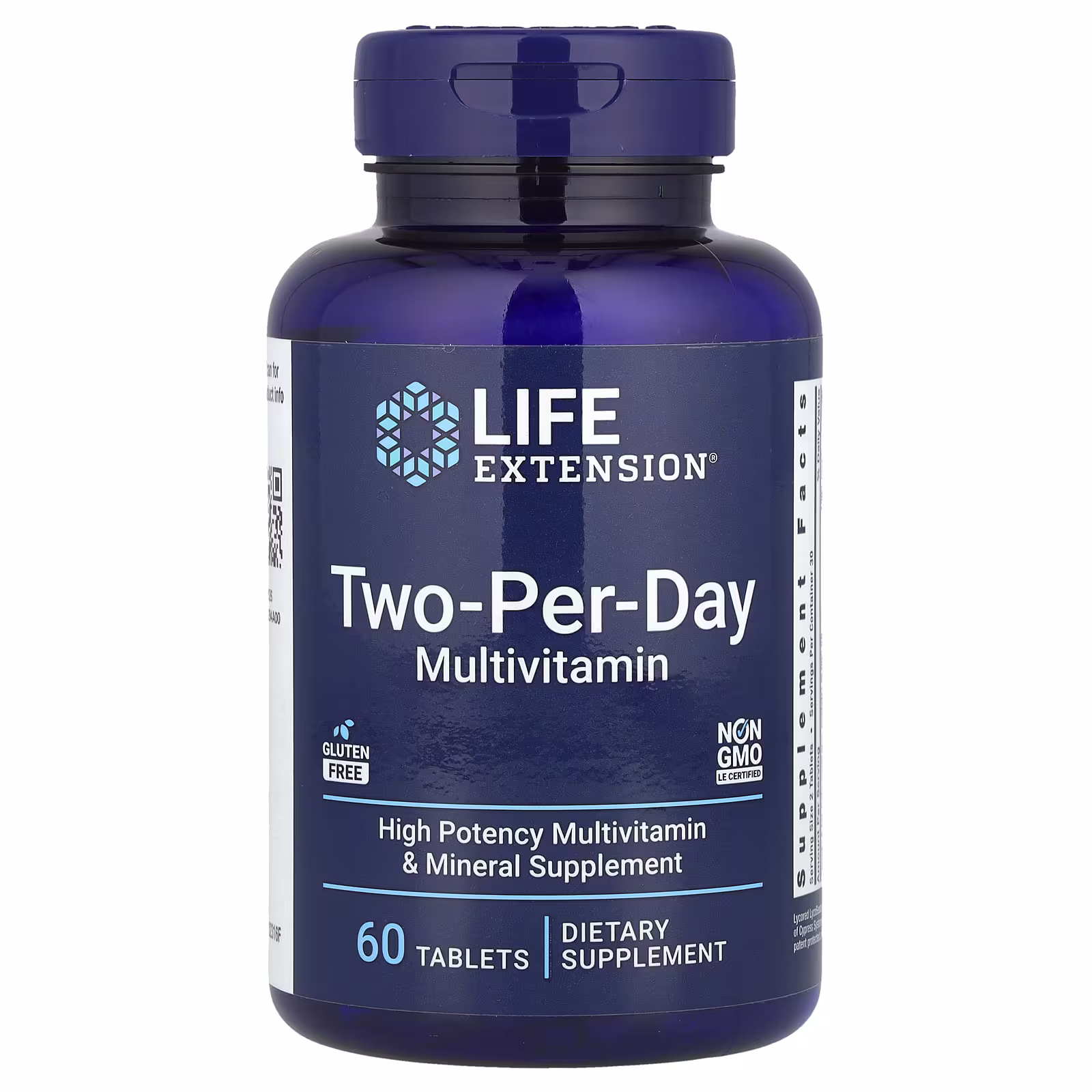Two-per-day Multivitamin, 60 Tablets