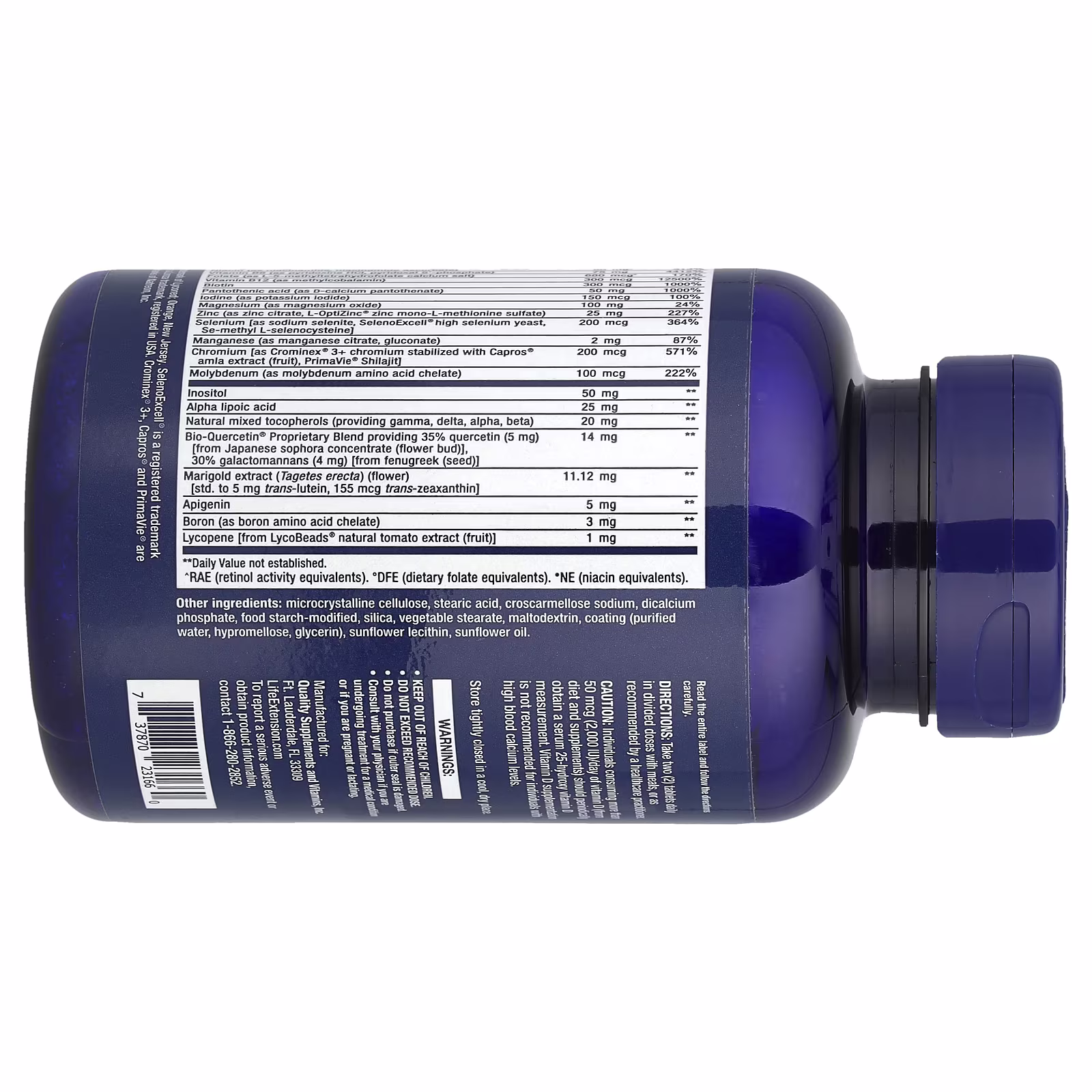 Two-per-day Multivitamin, 60 Tablets