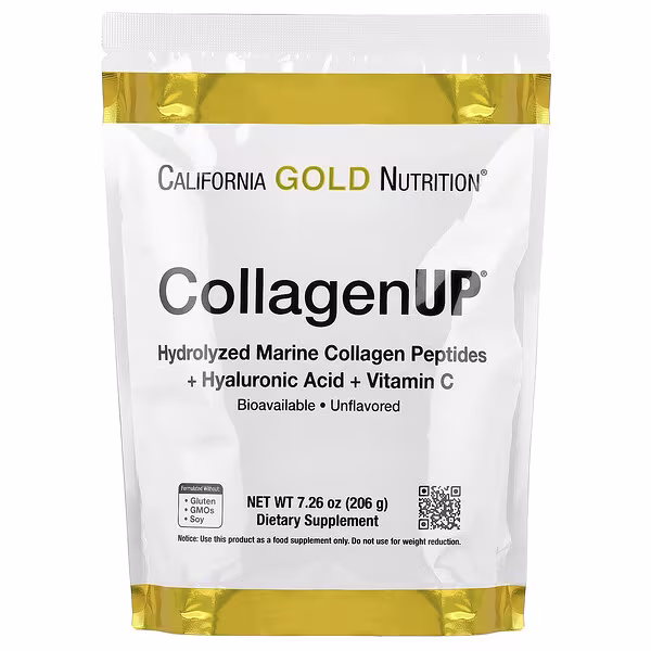 Collagenup Hydrolyzed Marine Collagen Peptides With Hyaluronic Acid And Vitamin C, Unflavor