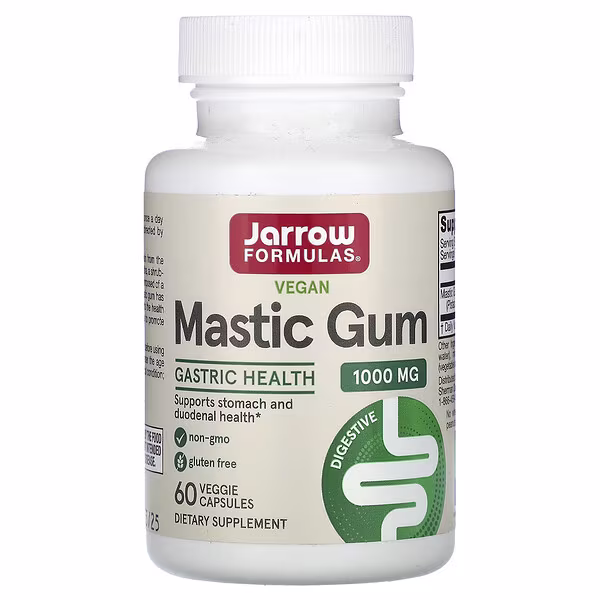 Vegan Mastic Gum, 60 Veggie Capsules (500 Mg Per Capsule)