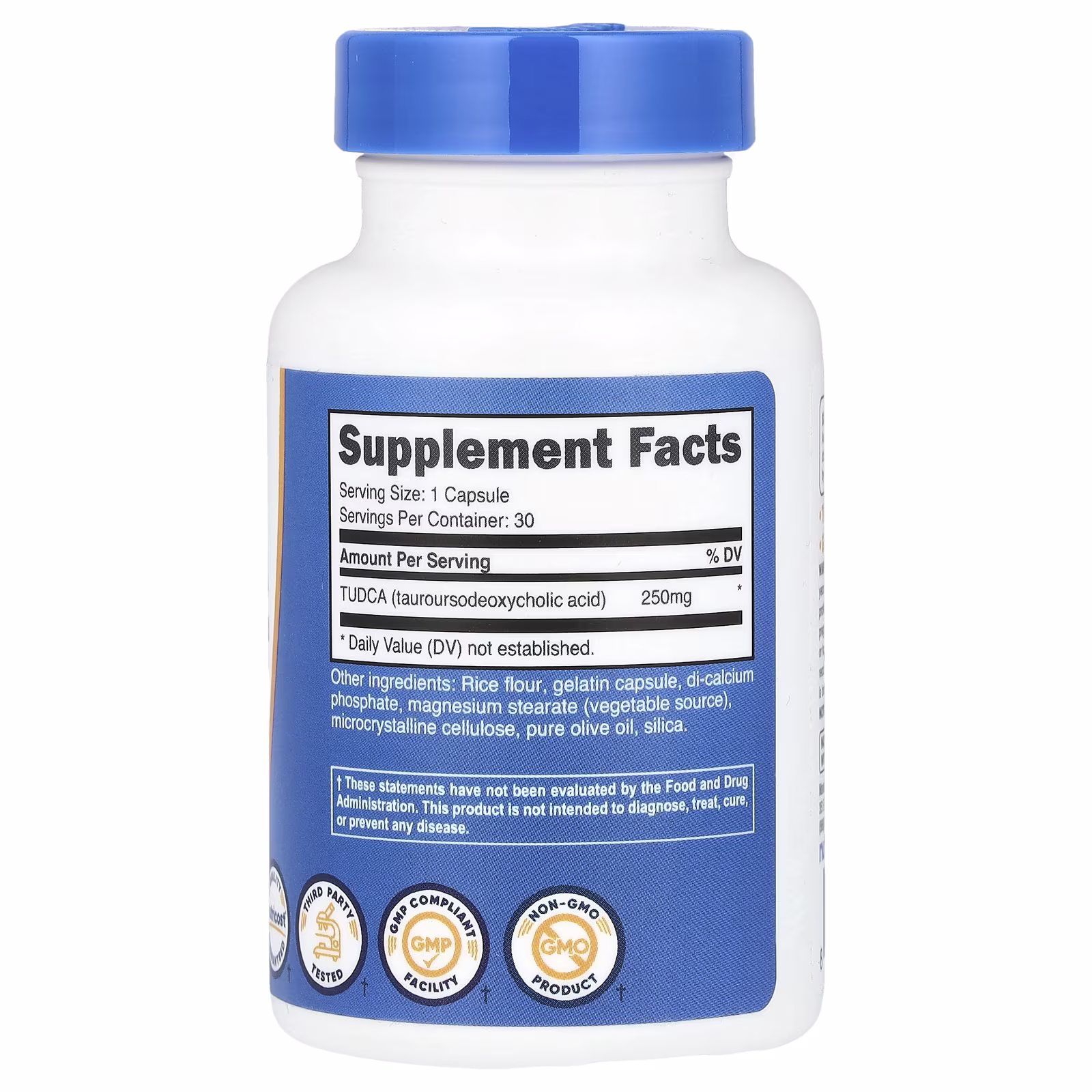 Tudca 250 Mg – 30 Capsules