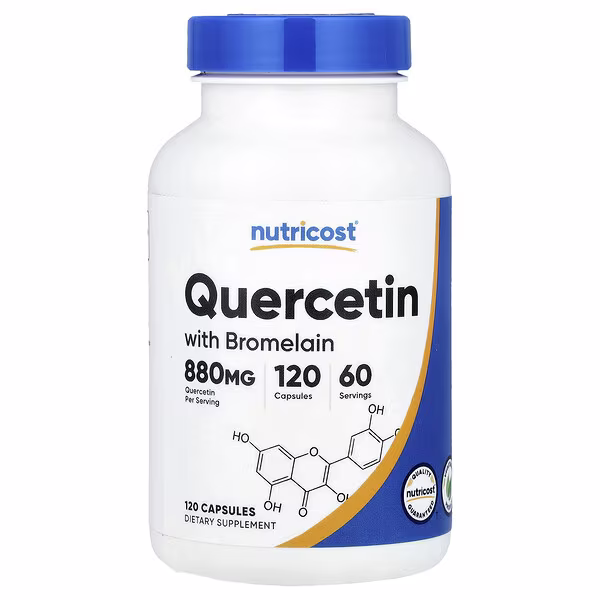  Quercetin With Bromelain - 120 Capsules