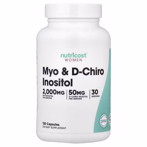 Women Myo & D-chiro Inositol – 120 Capsules thumbnail 1