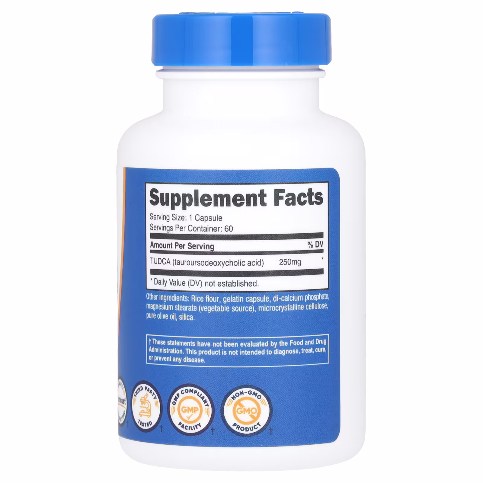 Tudca 250 Mg – 60 Capsules