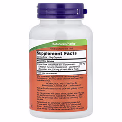 Raw Maca 750 Mg – 90 Veg Capsules