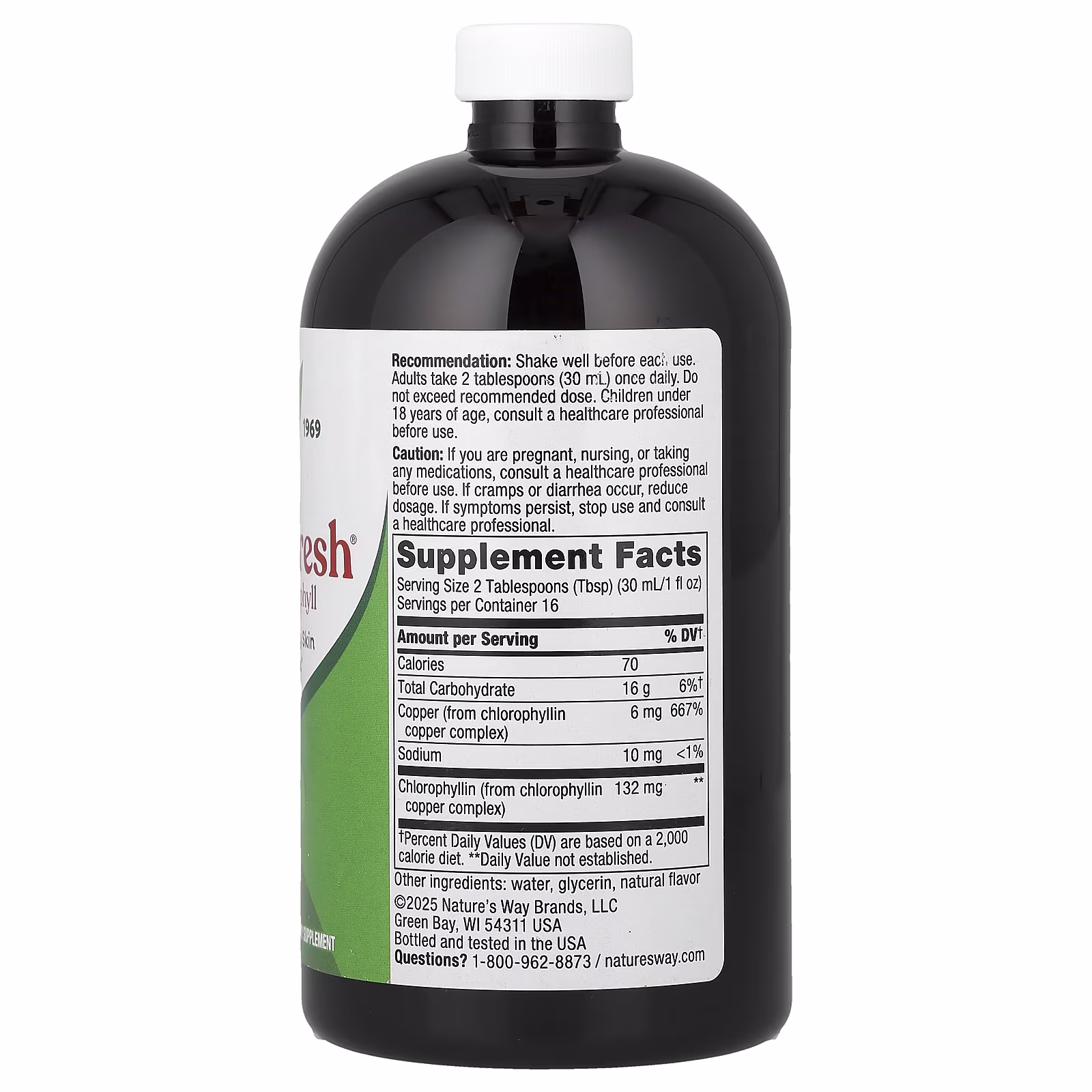 Chlorofresh®, Liquid Chlorophyll, Mint, 16 Fl Oz 