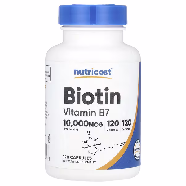 Biotin, 10,000 Mcg