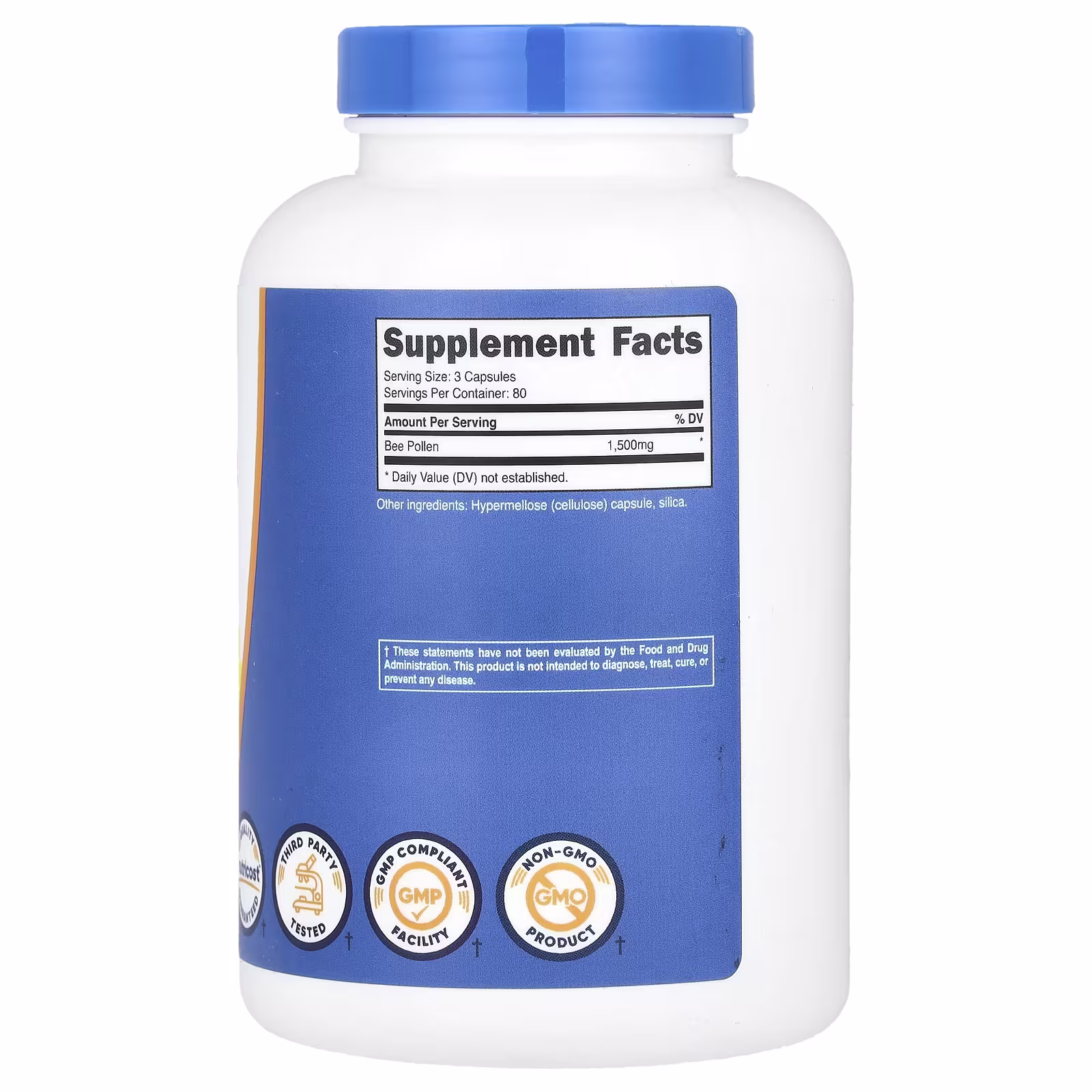 Bee Pollen (500 Mg Per Capsule)